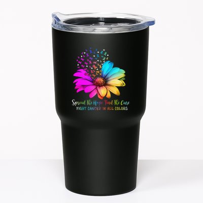 Fight Cancer In All Color Spread The Hope Find A Cure P.Ink Gift Tumbler