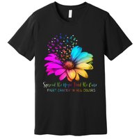 Fight Cancer In All Color Spread The Hope Find A Cure P.Ink Gift Premium T-Shirt