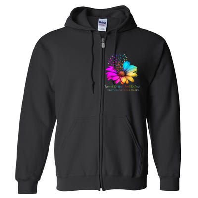 Fight Cancer In All Color Spread The Hope Find A Cure P.Ink Gift Full Zip Hoodie