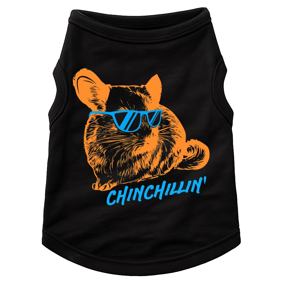 Funny Chinchillin I Chinchilla Owners Doggie Tank