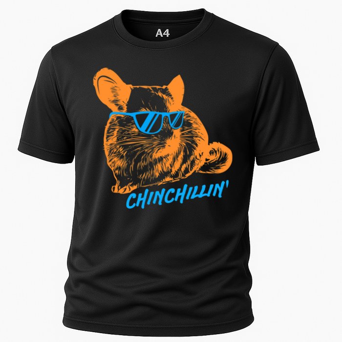 Funny Chinchillin I Chinchilla Owners Cooling Performance Crew T-Shirt