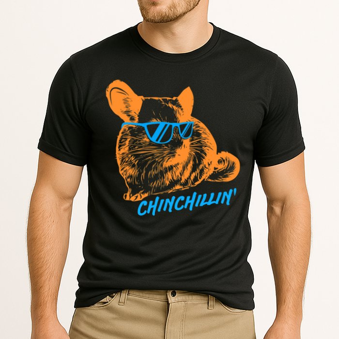 Funny Chinchillin I Chinchilla Owners Cooling Performance Crew T-Shirt