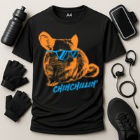 Funny Chinchillin I Chinchilla Owners Cooling Performance Crew T-Shirt