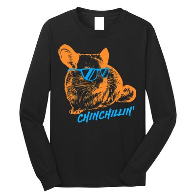 Funny Chinchillin I Chinchilla Owners Long Sleeve Shirt