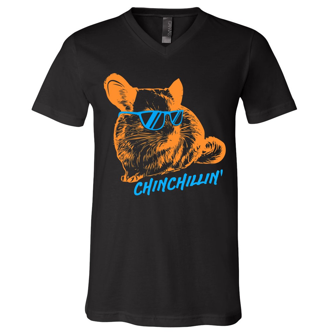 Funny Chinchillin I Chinchilla Owners V-Neck T-Shirt