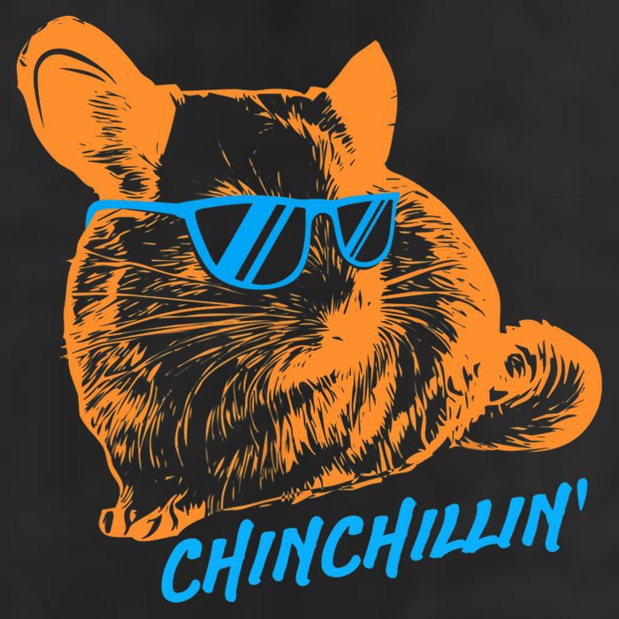 Funny Chinchillin I Chinchilla Owners Adult Drive Performance Visor