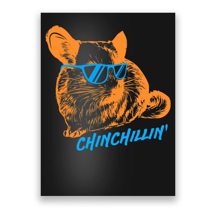 Funny Chinchillin I Chinchilla Owners Poster