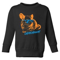 Funny Chinchillin I Chinchilla Owners Toddler Sweatshirt