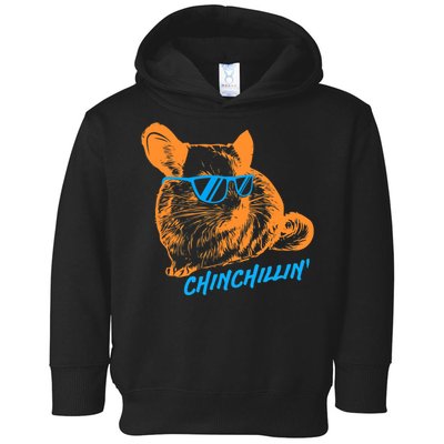 Funny Chinchillin I Chinchilla Owners Toddler Hoodie