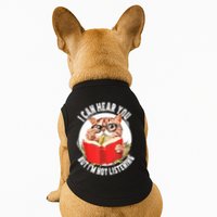 Funny Cat I Can Hear You But Im Listening Doggie Tank