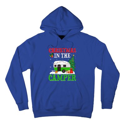 Funny Christmas In The Campers Camping Rv Christmas Gift Hoodie