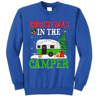 Funny Christmas In The Campers Camping Rv Christmas Gift Sweatshirt