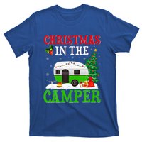 Funny Christmas In The Campers Camping Rv Christmas Gift T-Shirt