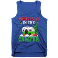 Funny Christmas In The Campers Camping Rv Christmas Gift Tank Top