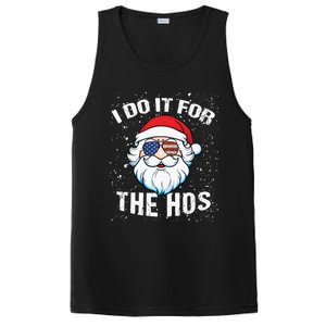 Family Chrisrmas I Do It For The Hos Santa Claus Sunglasses Gift PosiCharge Competitor Tank