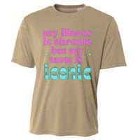 Funny Chronic Illness Awareness Spoonie Chronic But Iconic Cooling Performance Crew T-Shirt