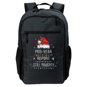 Funny Christmas In July Mid Year Report Still Naughty Santa Daily Commute Backpack