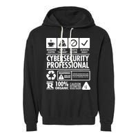 Funny Cybersecurity It Support It Security Network Engineer Garment-Dyed Fleece Hoodie