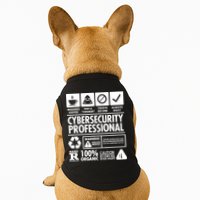 Funny Cybersecurity It Support It Security Network Engineer Doggie Tank