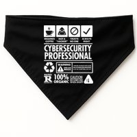 Funny Cybersecurity It Support It Security Network Engineer USA-Made Doggie Bandana