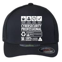 Funny Cybersecurity It Support It Security Network Engineer Flexfit Unipanel Trucker Cap