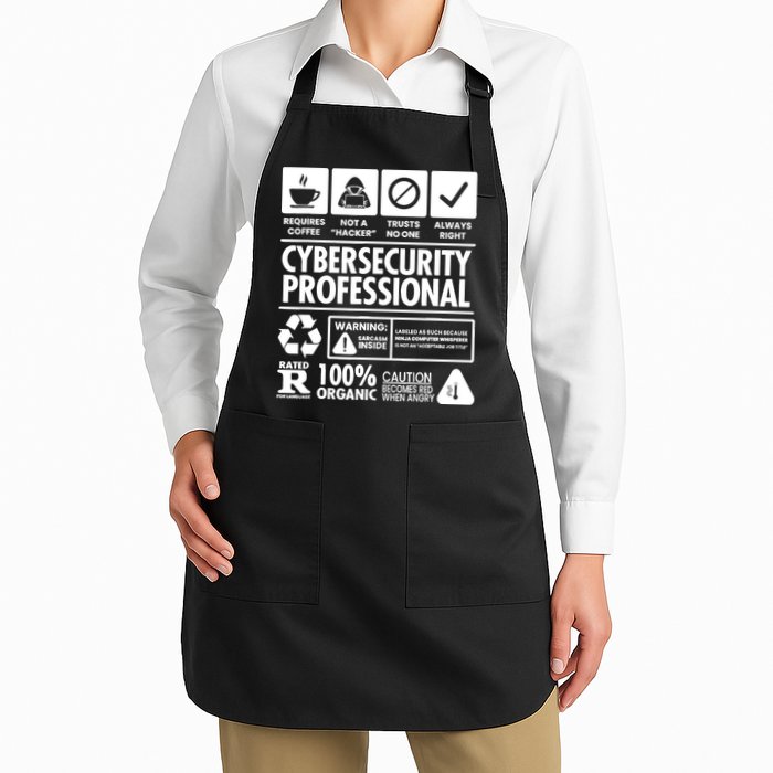 Funny Cybersecurity It Support It Security Network Engineer Apron