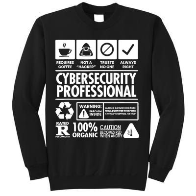 Funny Cybersecurity It Support It Security Network Engineer Sweatshirt
