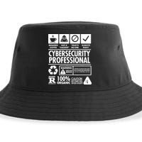 Funny Cybersecurity It Support It Security Network Engineer Sustainable Bucket Hat