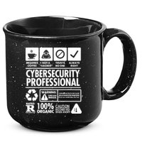 Funny Cybersecurity It Support It Security Network Engineer 15oz Campfire Ceramic Mug