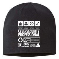 Funny Cybersecurity It Support It Security Network Engineer Sustainable Beanie