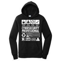 Funny Cybersecurity It Support It Security Network Engineer Women's Pullover Hoodie