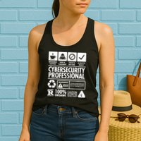 Funny Cybersecurity It Support It Security Network Engineer Womens Tank Top