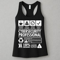 Funny Cybersecurity It Support It Security Network Engineer Womens Tank Top