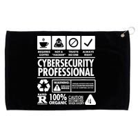 Funny Cybersecurity It Support It Security Network Engineer Grommeted Golf Towel