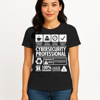 Funny Cybersecurity It Support It Security Network Engineer Womens T-Shirt