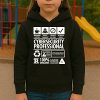 Funny Cybersecurity It Support It Security Network Engineer Kids Hoodie