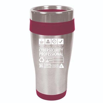 Funny Cybersecurity It Support It Security Network Engineer 16oz Travel Tumbler