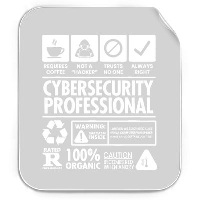 Funny Cybersecurity It Support It Security Network Engineer Permanent Decal Sticker