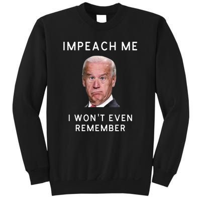 Funny Conservative Impeach Joe Biden Sweatshirt