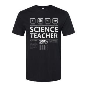 Funny Creative Intelegent Science Chemistry Biology Teacher Softstyle CVC T-Shirt