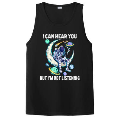 Funny Cat I Can Hear You But Im Listening PosiCharge Competitor Tank