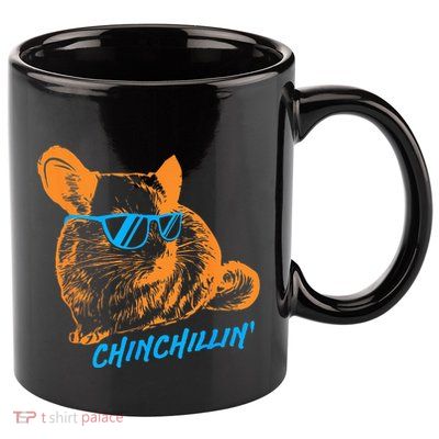 Funny Chinchillin I Chinchilla Owners 11oz C Handle Ceramic Mug