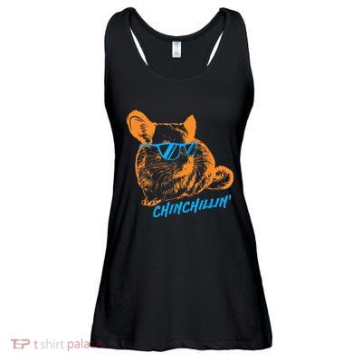 Funny Chinchillin I Chinchilla Owners Ladies Essential Flowy Tank