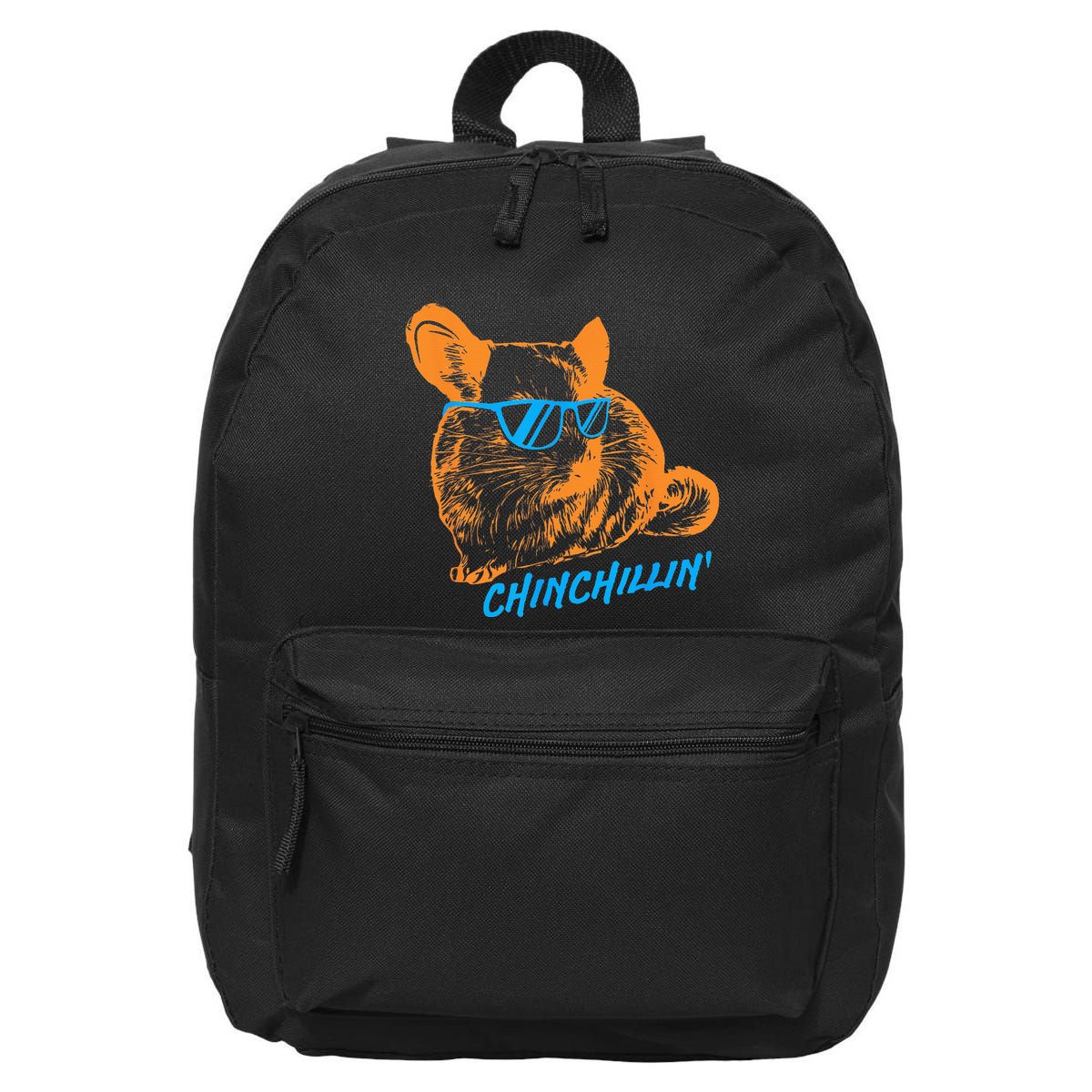 Funny Chinchillin I Chinchilla Owners 16 in Basic Backpack