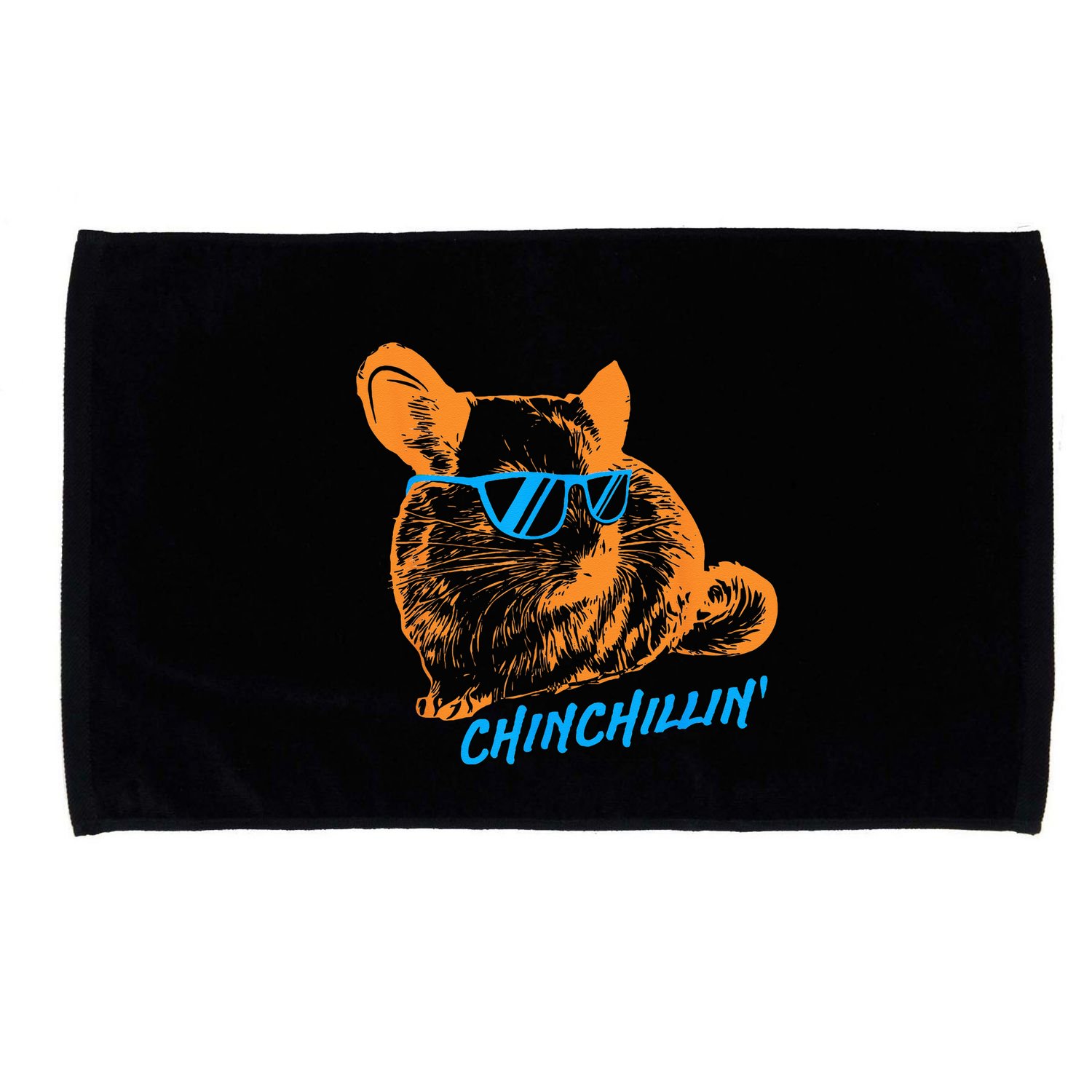 Funny Chinchillin I Chinchilla Owners Microfiber Hand Towel