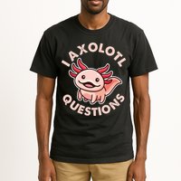 Funny Cute I Axolotl Questions Tall T-Shirt