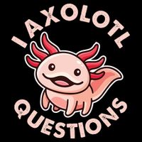 Funny Cute I Axolotl Questions 16 in Basic Backpack