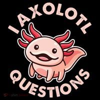 Funny Cute I Axolotl Questions Bag