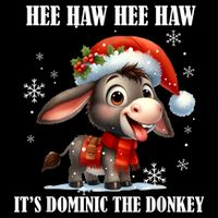 Funny Christmas Italian Christmas Donkey Dominic The Donkey Cooling Performance Crew T-Shirt