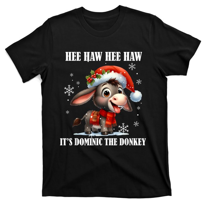 Funny Christmas Italian Christmas Donkey Dominic The Donkey T-Shirt